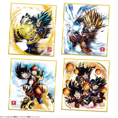Dragon Ball Shikishi Art Card Board Raging with Chewing Gum
