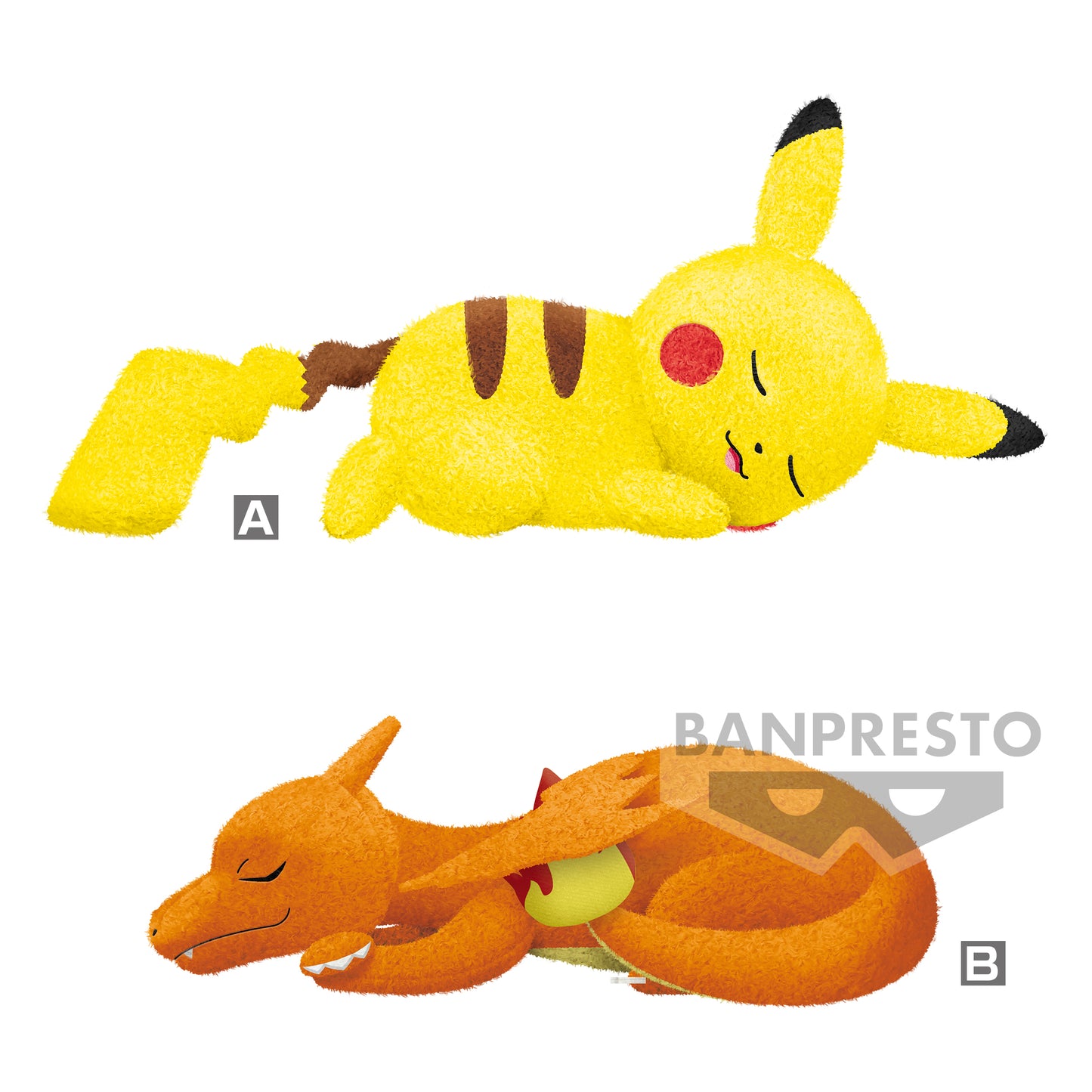 BANPRESTO Pokemon Sleeping Plush Toy