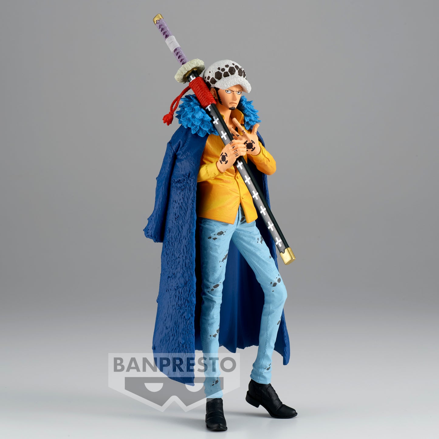 BANPRESTO One Piece The Grandline Series Figure Wanokuni Trafalgar D. Water Law Figure