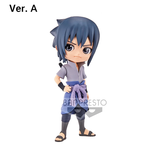 BANPRESTO Qposket Naruto Shippuden Sasuke Uchiha Figure (2 Versions)