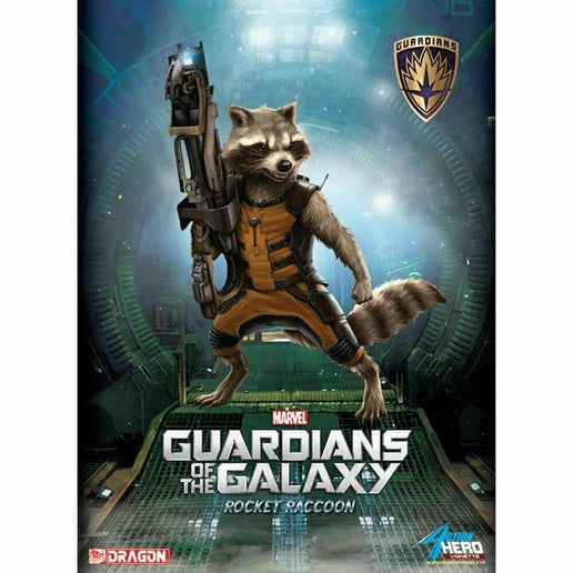 Marvel's Guardians of the Galaxy 1:9 Action Hero Vignette: Rocket Raccoon