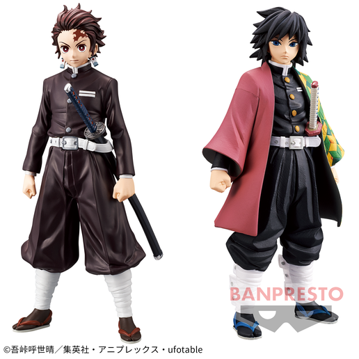 BANPRESTO Demon Slayer: Kimetsu No Yaiba Tanjiro & Giyu Figure