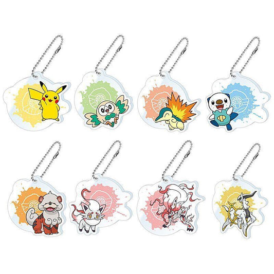 Pokemon LEGENDS Arceus Acrylic Keychain Gashapon