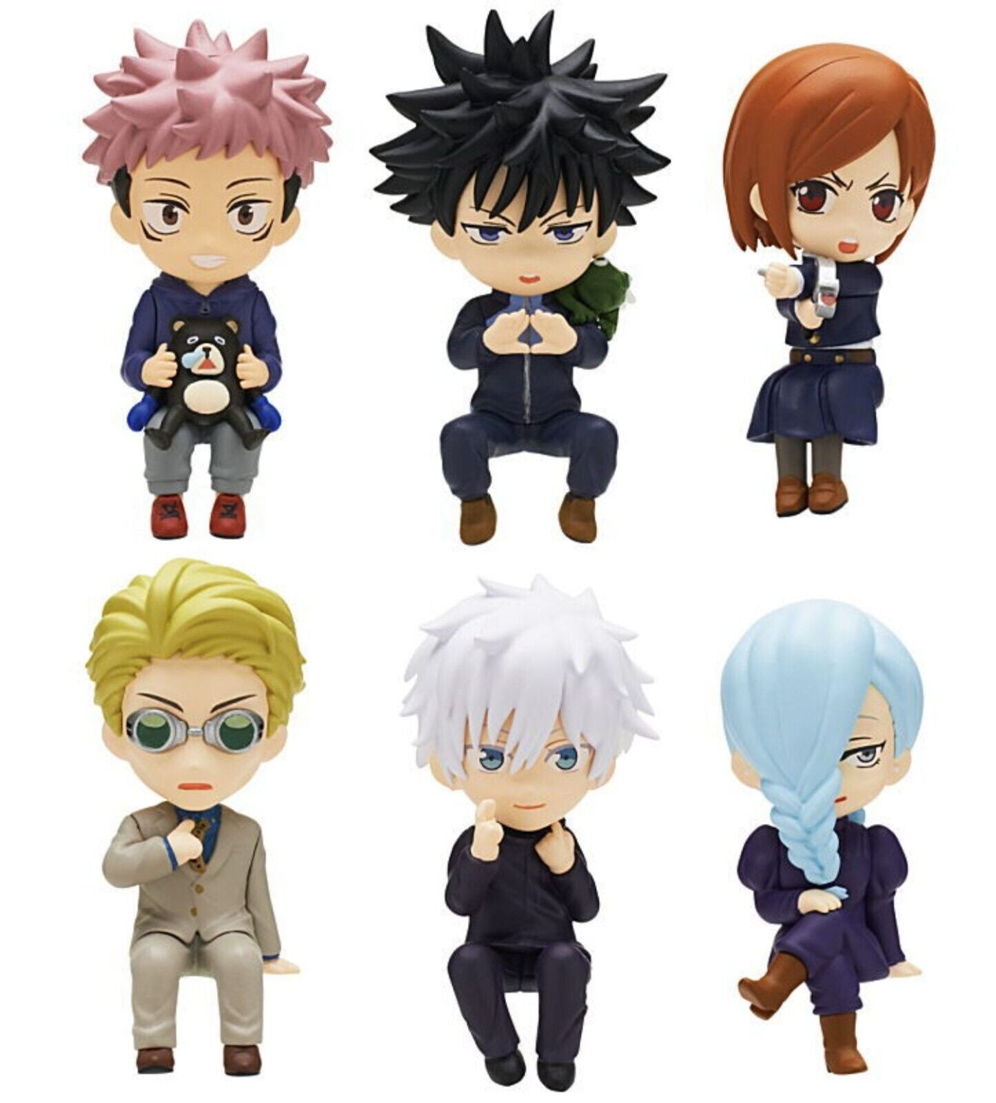 EXTRA Jujutsu Kaisen Sitting Posture Mini Figure Vol.2 Gashapon