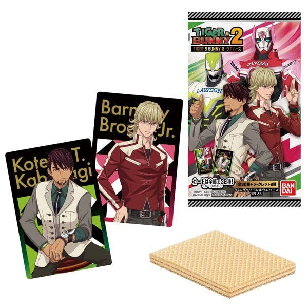 Tiger And Bunny 2 Wafers with Card